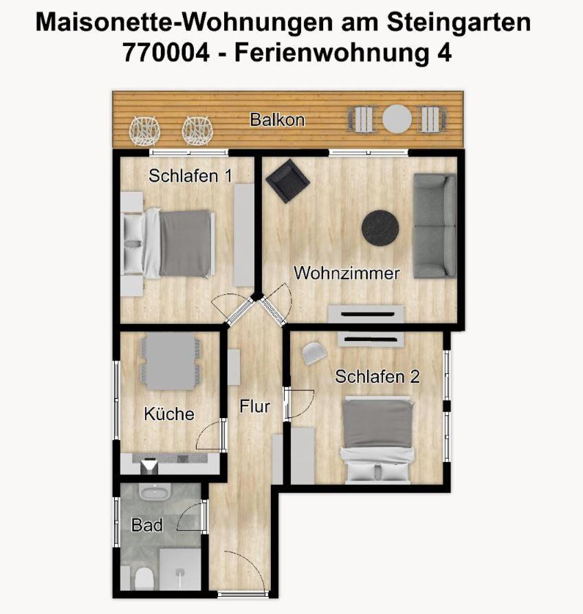 Maisonette-Wohnungen Am Steingarten - Ferienwohnung 4 Wangerooge Exteriér fotografie